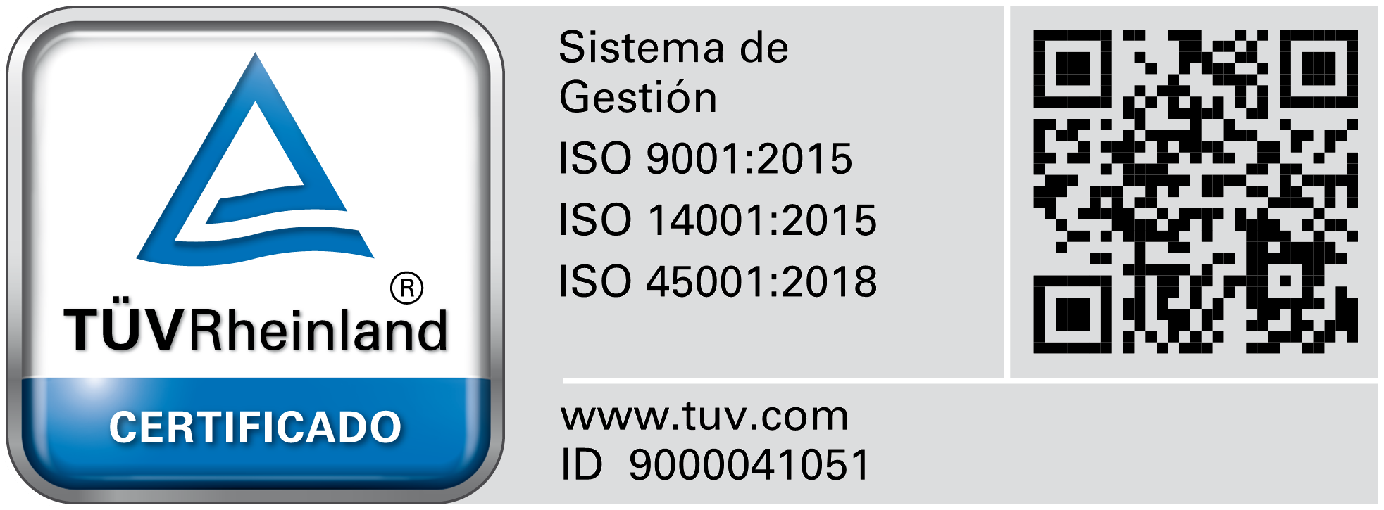 AENOR ISO 9001 / ISO 14001